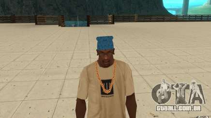 Bandana azul maryshuana para GTA San Andreas