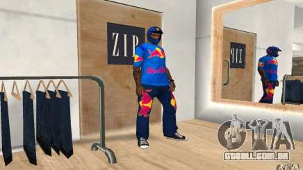 Red Bull Clothes v2.0 para GTA San Andreas