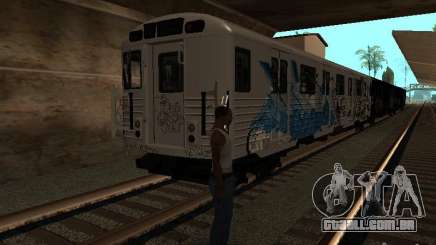 O trem de GTA IV para GTA San Andreas