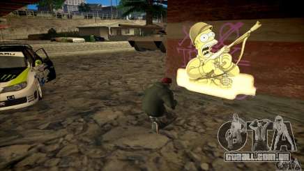 Simpson Graffiti Pack v2 para GTA San Andreas