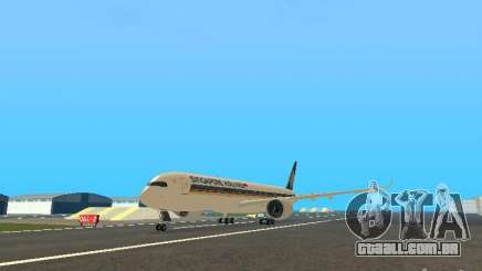 Airbus A350-900 Singapore Airlines para GTA San Andreas