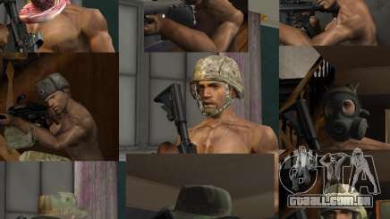 Chapéus de Call of Duty 4: Modern Warfare para GTA San Andreas