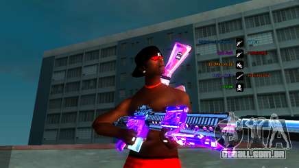 Cromo roxo em armas para GTA San Andreas