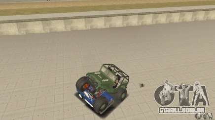 Jeep Willys Rock Crawler para GTA San Andreas