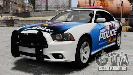 Dodge Charger 2013 Police Code 3 RX2700 v1.1 ELS para GTA 4