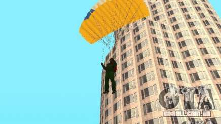 Saltar de paraquedas de TBOGT v2 para GTA San Andreas