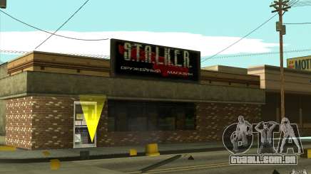 Loja de arma S. T. A. L. k. e. R para GTA San Andreas