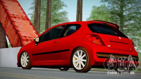 Peugeot 207 para GTA San Andreas