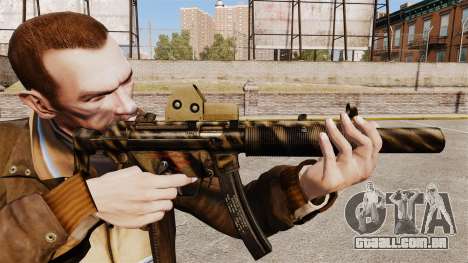 MP5SD metralhadora v3 para GTA 4