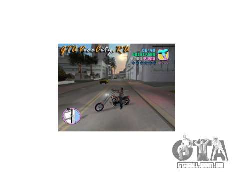 Harley Chopper para GTA Vice City
