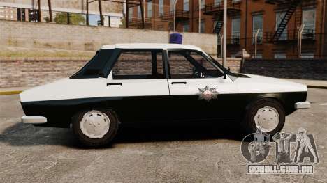 Renault 12 Classic 1980 Turkish Police para GTA 4