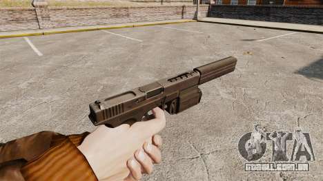 Pistola tática Glock 18 v2 para GTA 4