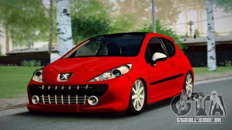 Peugeot 207 para GTA San Andreas