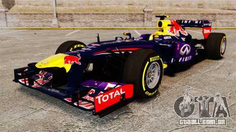 Carro, Red Bull RB9 v5 para GTA 4