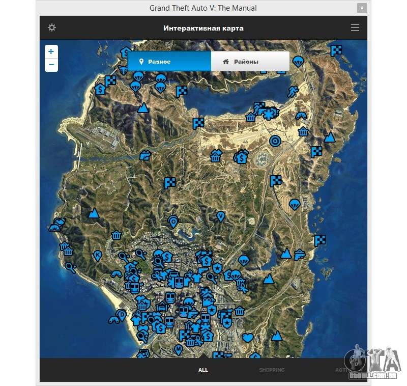 Mapa online interativo de GTA V – Wwwhat's new? – Aplicações e tecnologia