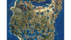 GTA v: Manual: o mapa interativo da área para GTA 5