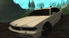 BMW 750iL E38 com luzes piscando para GTA San Andreas