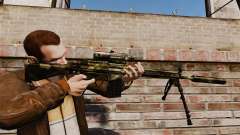 HK G3SG1 sniper rifle v2 para GTA 4