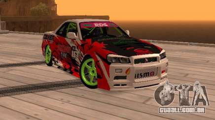 Nissan Skyline R34 para GTA San Andreas