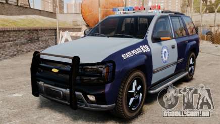 Chevrolet Trailblazer 2002 Massachusetts Police para GTA 4