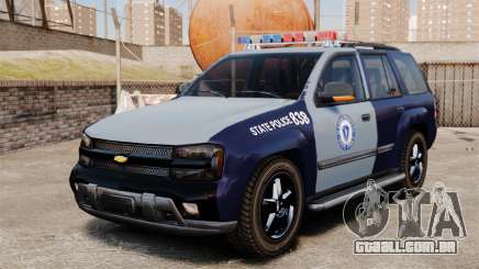 Chevrolet Trailblazer 2002 Massachusetts Police para GTA 4