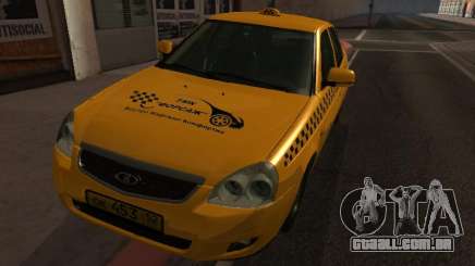 LADA Priora 2170 táxi para GTA San Andreas