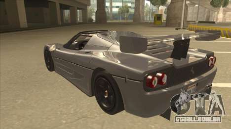 Ferrari F50 GT TT Black Revel para GTA San Andreas