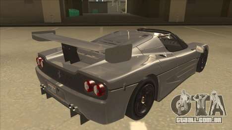 Ferrari F50 GT TT Black Revel para GTA San Andreas