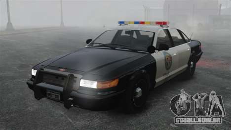 Uma viatura policial GTA V para GTA 4