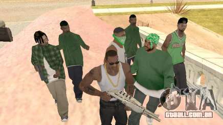 Três caras de uma gangue de rua de Groove para GTA San Andreas