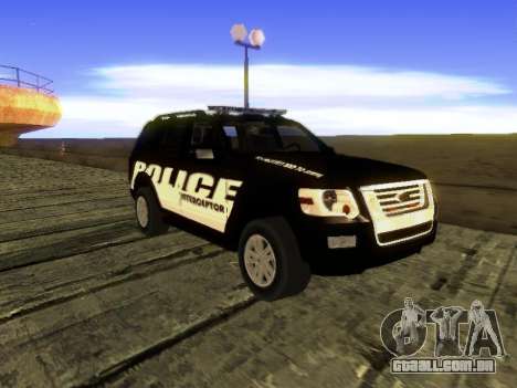 Ford Explorer 2010 Police Interceptor para GTA San Andreas