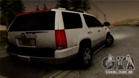 Cadillac Escalade para GTA San Andreas