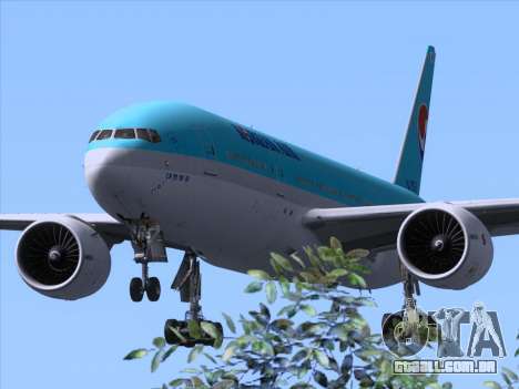 Boeing 777-2B5ER Korean Air para GTA San Andreas