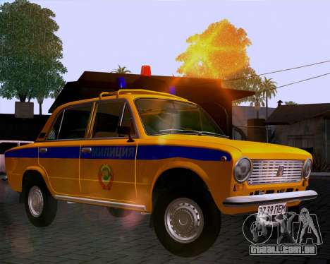 VAZ 21011 polícia para GTA San Andreas