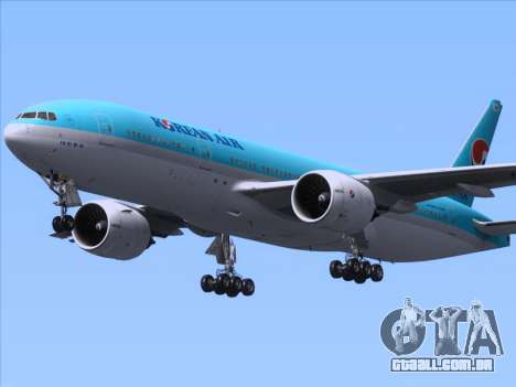 Boeing 777-2B5ER Korean Air para GTA San Andreas