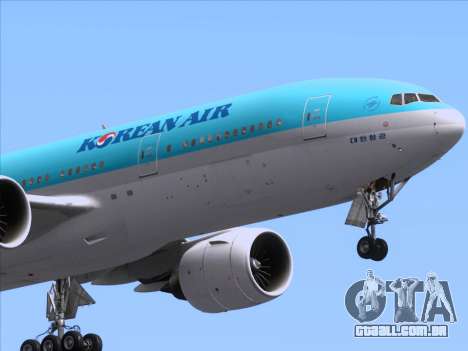 Boeing 777-2B5ER Korean Air para GTA San Andreas