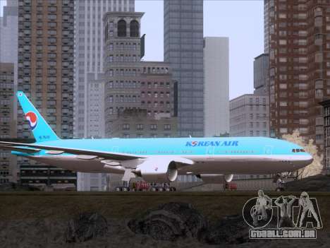 Boeing 777-2B5ER Korean Air para GTA San Andreas