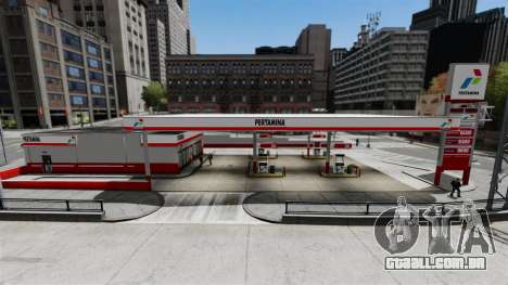 Pertamina posto de gasolina para GTA 4