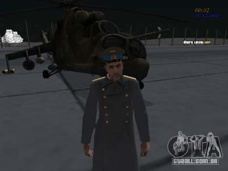 Coronel-General da Força Aérea Soviética para GTA San Andreas