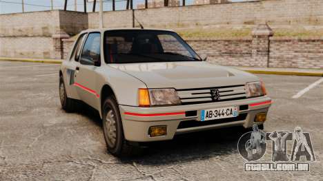 Peugeot 205 Turbo 16 para GTA 4