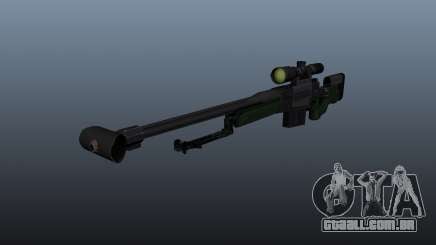 Rifle de sniper AW50F para GTA 4