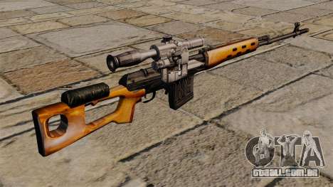 Rifle de sniper Dragunov de STALKER para GTA 4