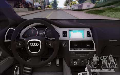 Audi Q7 Winter para GTA San Andreas