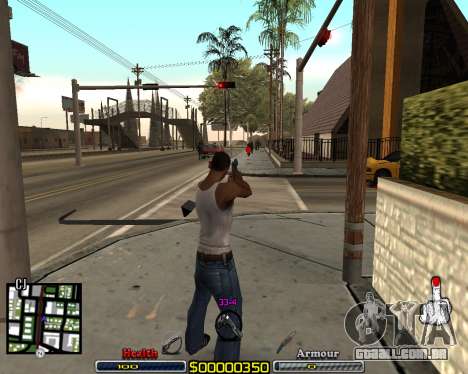 C-HUD by qrt para GTA San Andreas