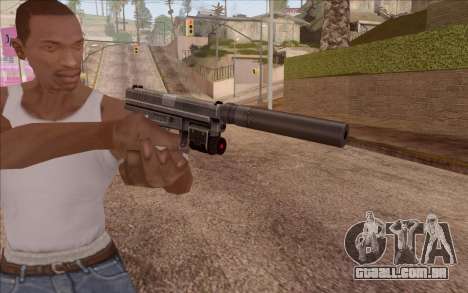 Pistola com silenciador para GTA San Andreas