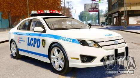 Ford Fusion LCPD 2011 [ELS] para GTA 4