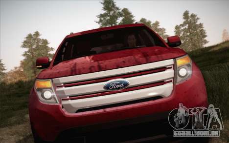 Ford Explorer 2013 para GTA San Andreas