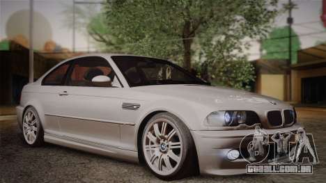 BMW E46 M3 Coupe para GTA San Andreas