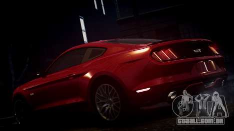 Ford Mustang GT 2015 para GTA 4