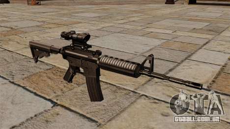 Carabina automática M4A1 ACOG para GTA 4